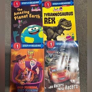 Kids Book Set - StoryBots and Toy Story